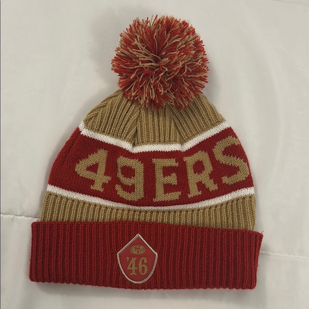 San Francisco 49ers 2016 ‘Faithful Since ‘46’ 70th Anniversary Beanie